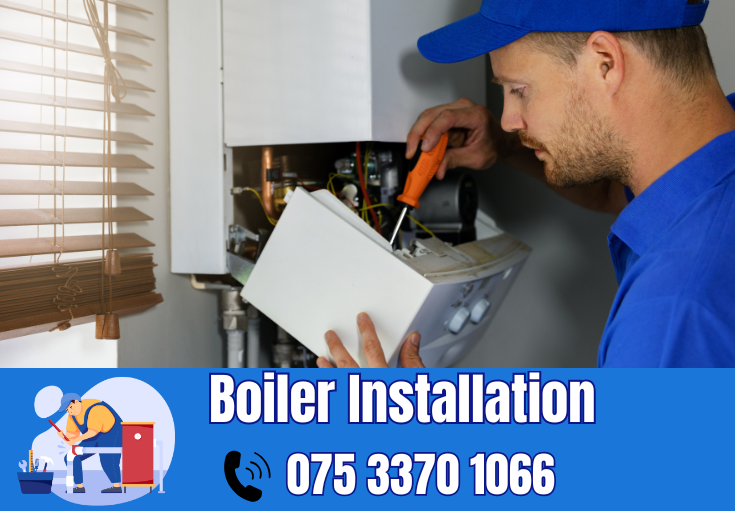 boiler installation Cobham